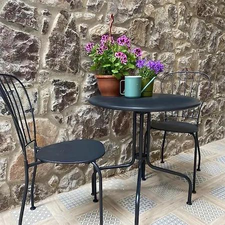 Stone With Beautiful View In Heart Of