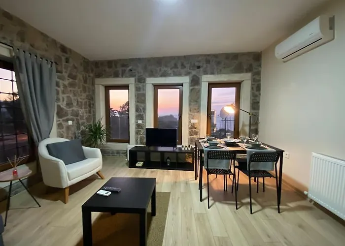 Stone With Beautiful View In Heart Of İzmir