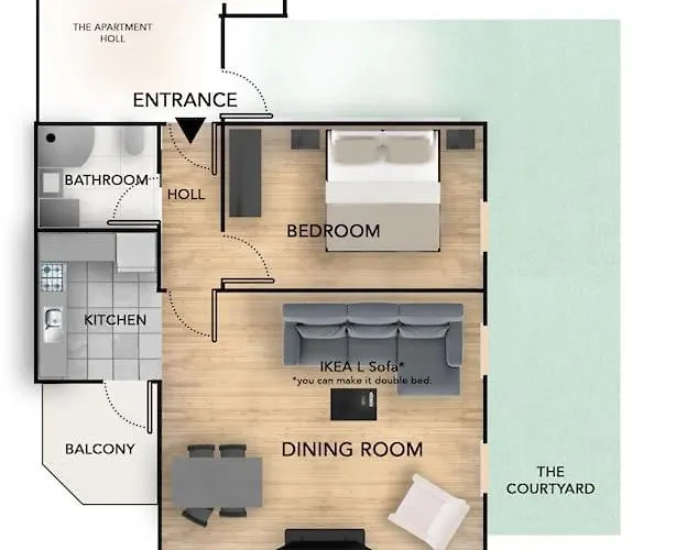 Stone With Beautiful View In Heart Of דירה איזמיר