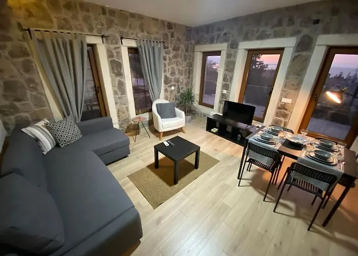 Stone With Beautiful View In Heart Of İzmir