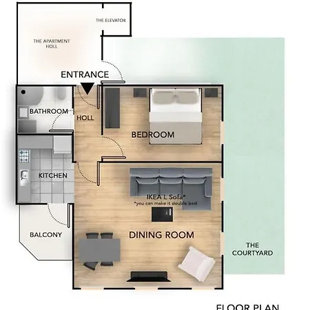 Stone With Beautiful View In Heart Of Appartement İzmir